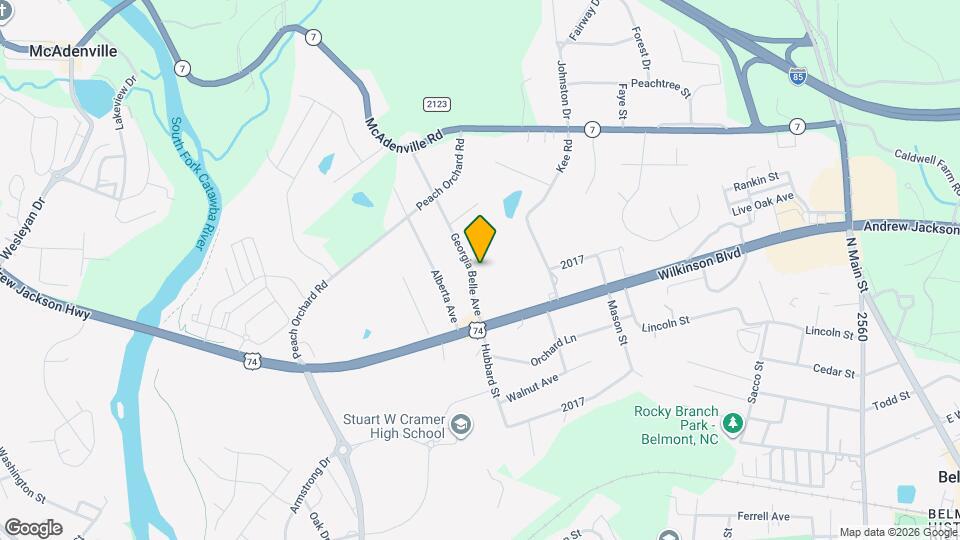 108 Georgia Belle Ave Mapa y Detalles de la Ubicación