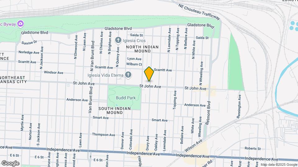 5418 St John Ave-Unit -5418-2 Mapa y Detalles de la Ubicación