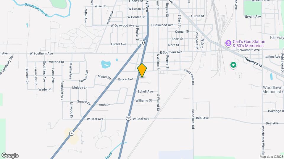 102 Crescent Ct Map and Location Details