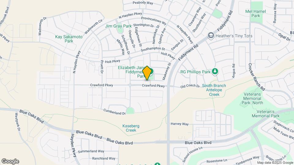 1217 Makeway St Map and Location Details