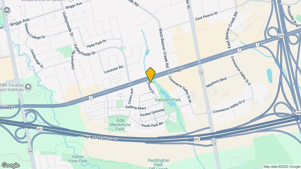 135 Pond Dr Map and Location Details