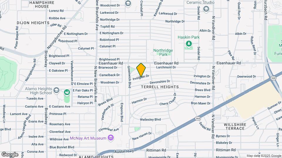126 Irvington Dr Map and Location Details