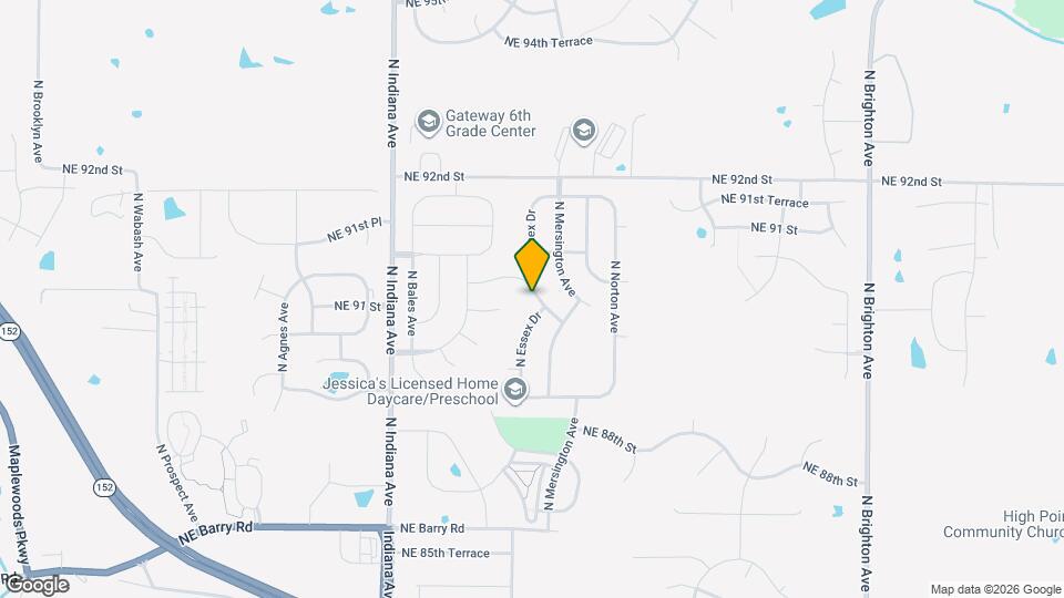 8942 N Essex Dr Map and Location Details