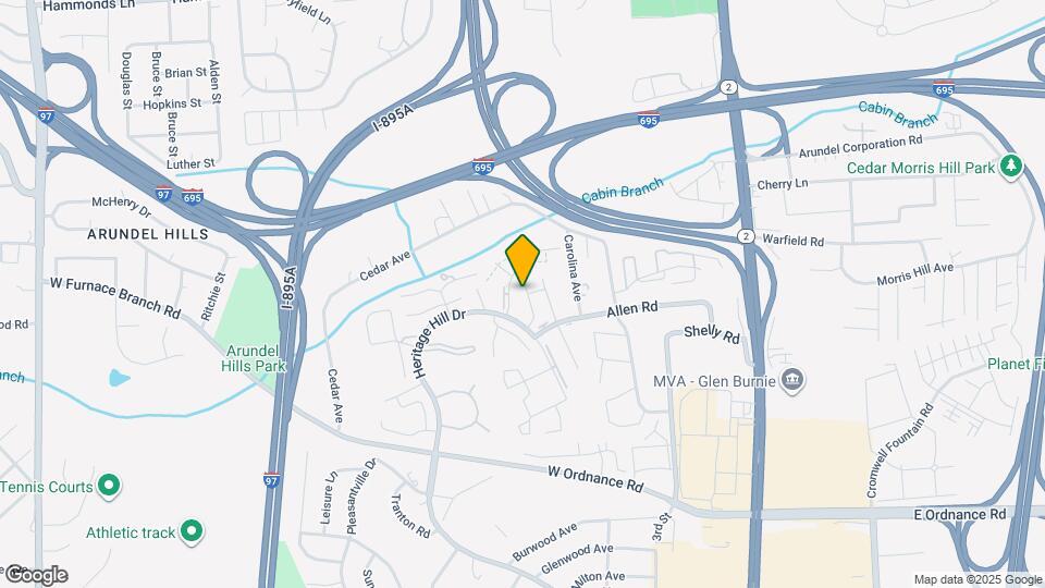 6466 Mt Vernon Ln Map and Location Details