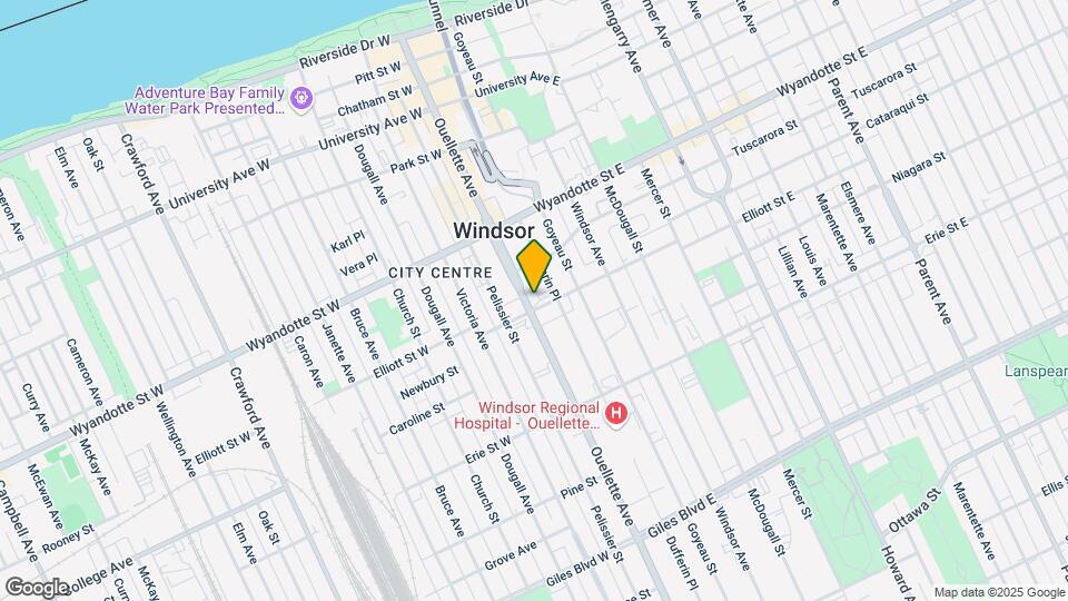 Windsor Tower Map and Location Details