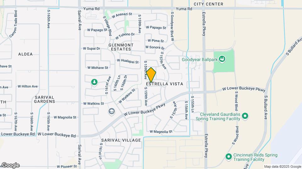 15818 W Durango St Map and Location Details