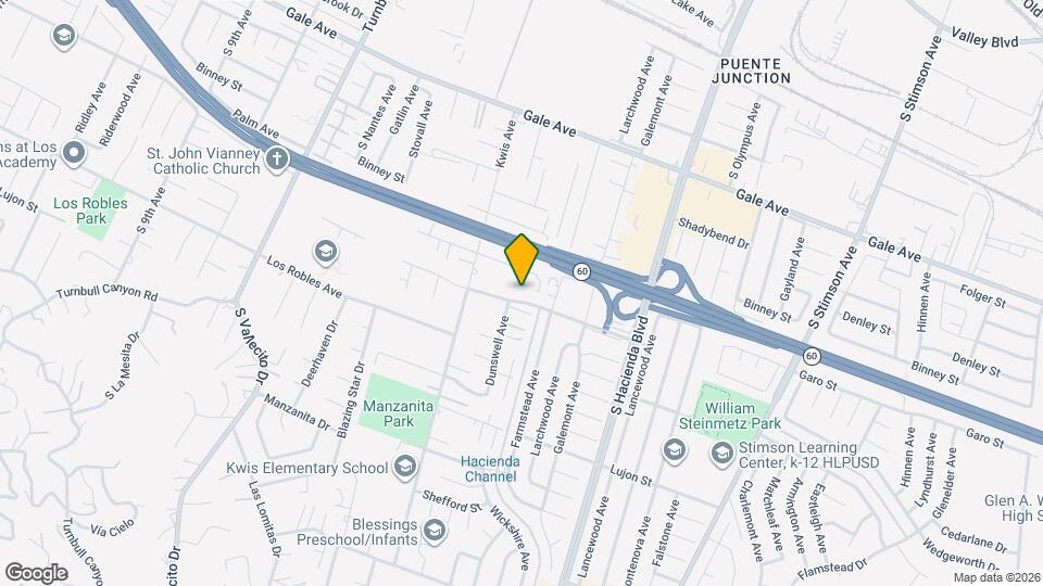15559 Three Palms St Map and Location Details