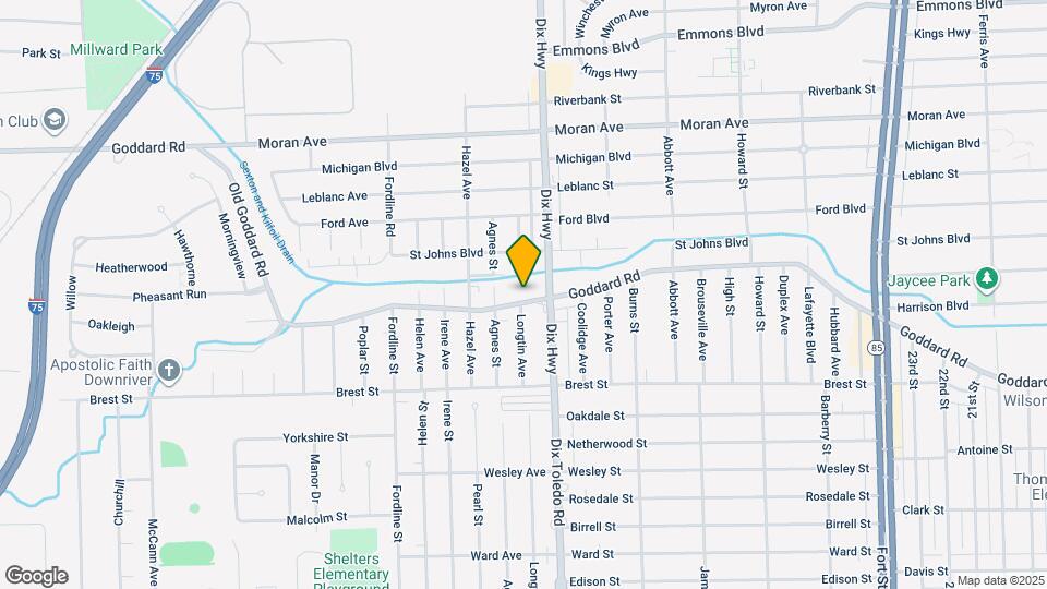 1936 Goddard Rd Map and Location Details