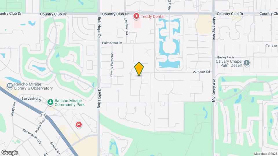 40563 Desert Creek Ln Map and Location Details