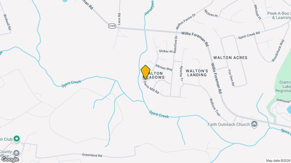 2748 Davis Mill Rd Mapa y Detalles de la Ubicación