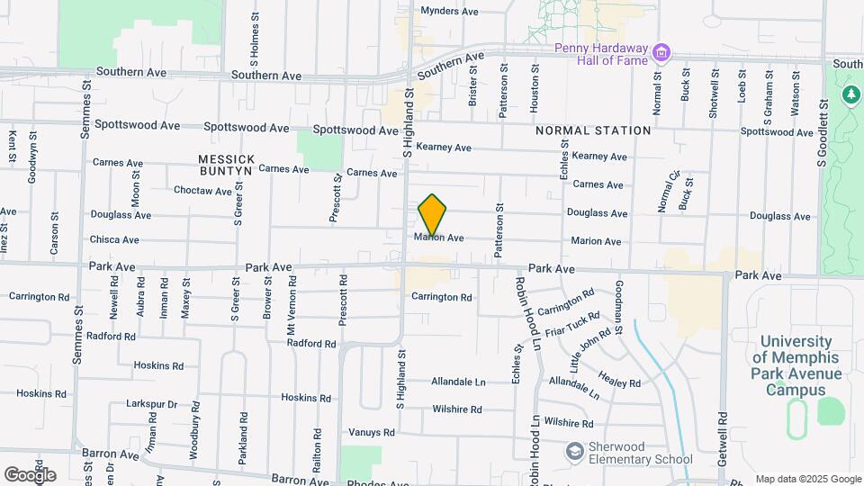 3533 Marion Ave Mapa y Detalles de la Ubicación