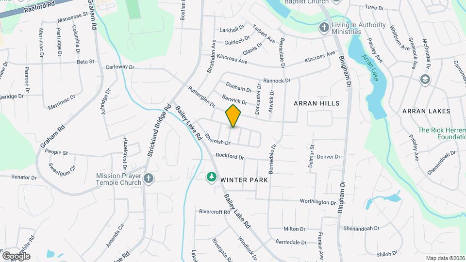 1411 Furnish Dr Map and Location Details