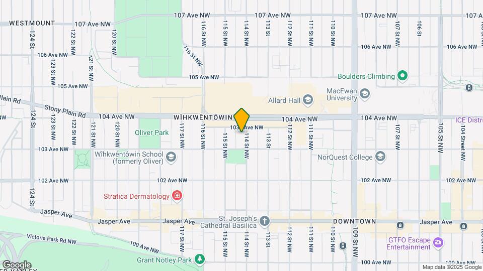 10332 114th St NW Map and Location Details