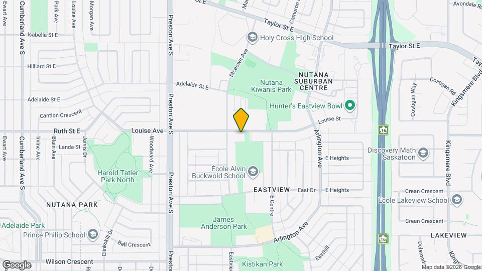 2514 Louise St Map and Location Details