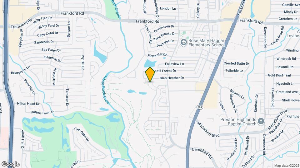 5414 Preston Fairways Cir Map and Location Details