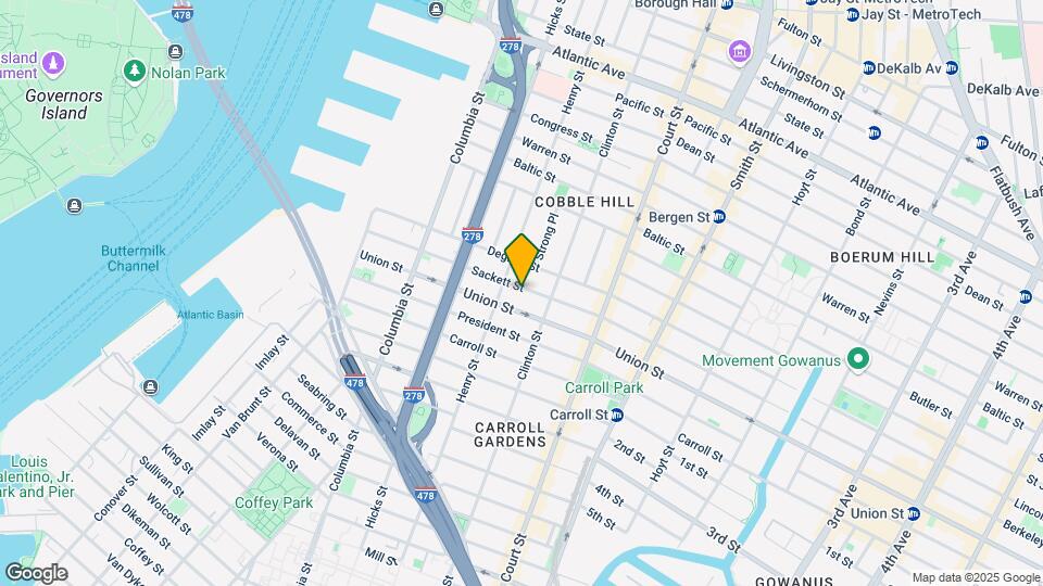 234 Sackett St Map and Location Details