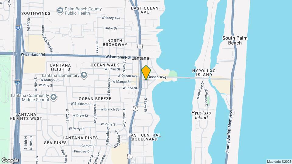 121 S Oak St Map and Location Details