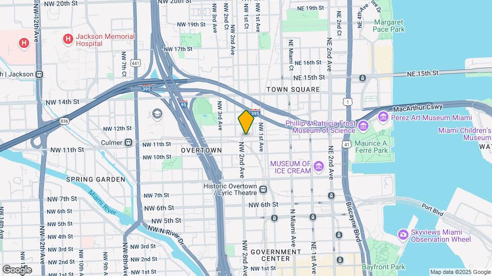 160 NW 11th Terrace Map and Location Details
