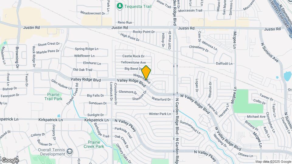 1612 Niagara Blvd Map and Location Details