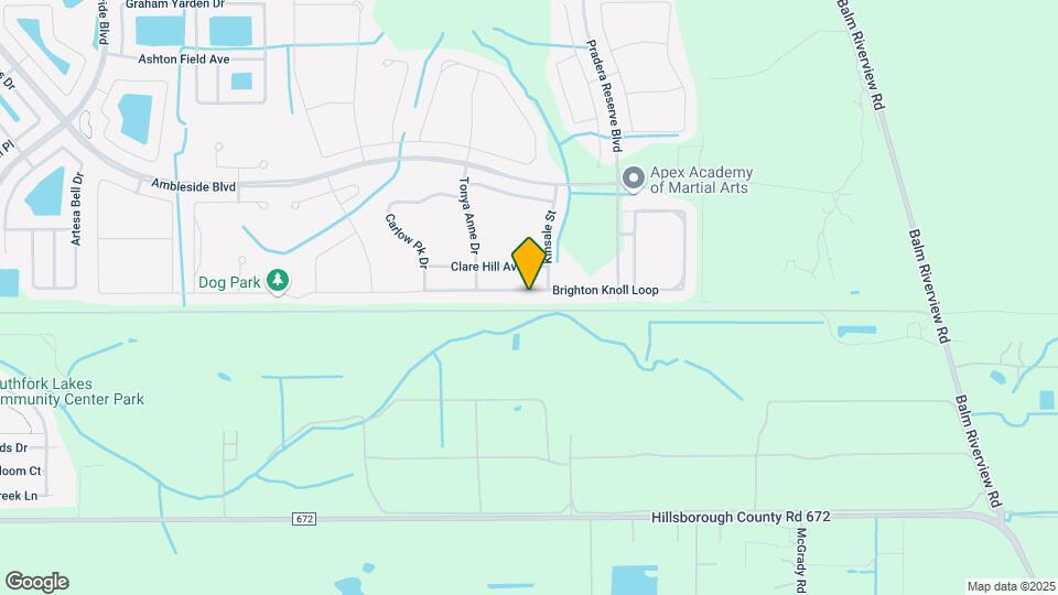 11831 Brighton Knoll Loop Map and Location Details