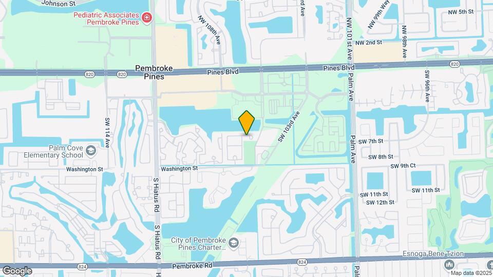 10584 SW 6th St Map and Location Details