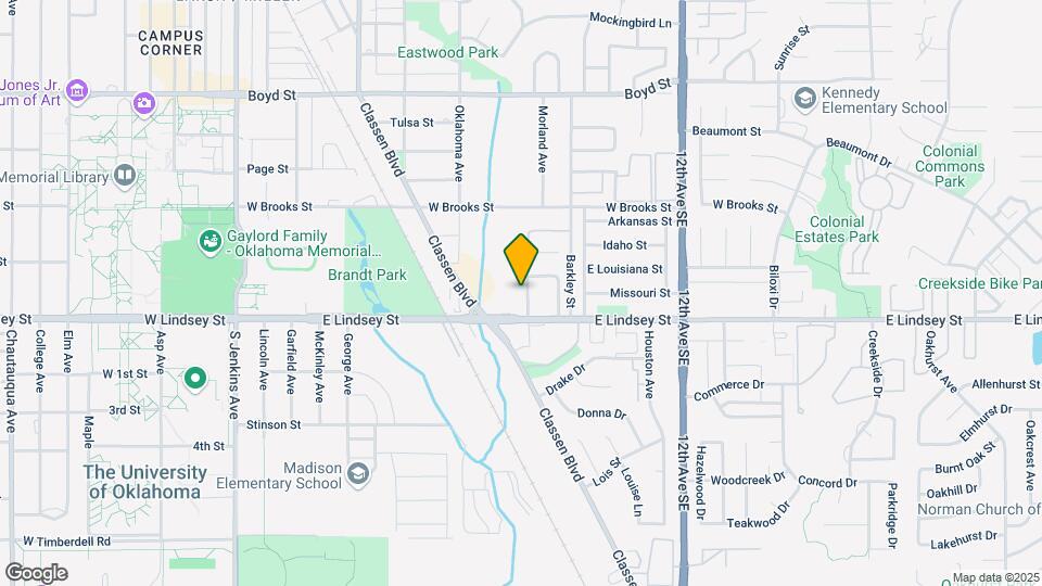 2016 Cherokee Ln Map and Location Details