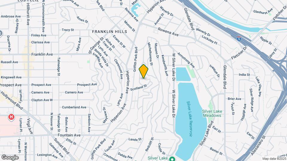 2383 Panorama Terrace Map and Location Details