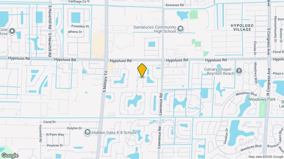 7167 Ivy Crossing Ln Map and Location Details