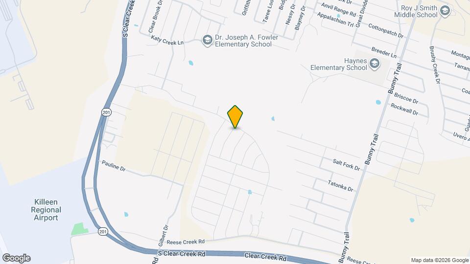 6702 Keechi Valley Dr Map and Location Details