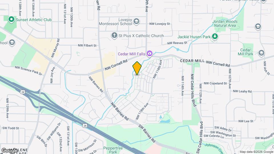 615 NW Lost Springs Terrace Map and Location Details