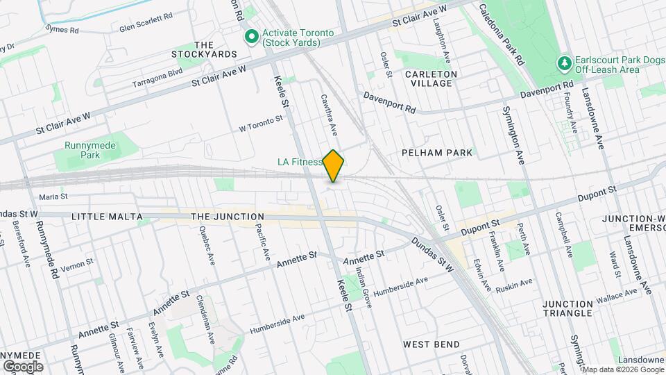 61 Heintzman St, Unit 308 Map and Location Details