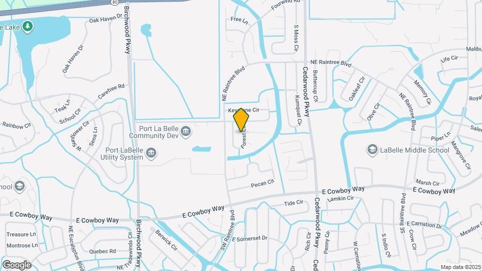 6509 Forest Cir Map and Location Details