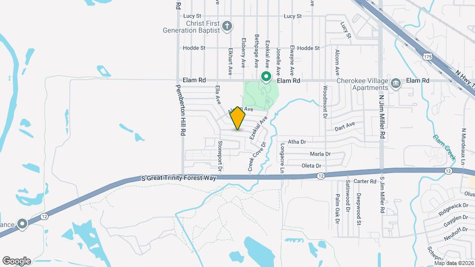 6328 Bellbrook Dr Map and Location Details