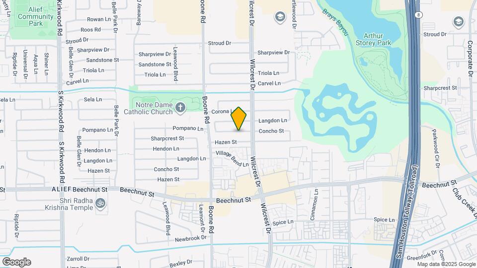 10923 Concho St Map and Location Details