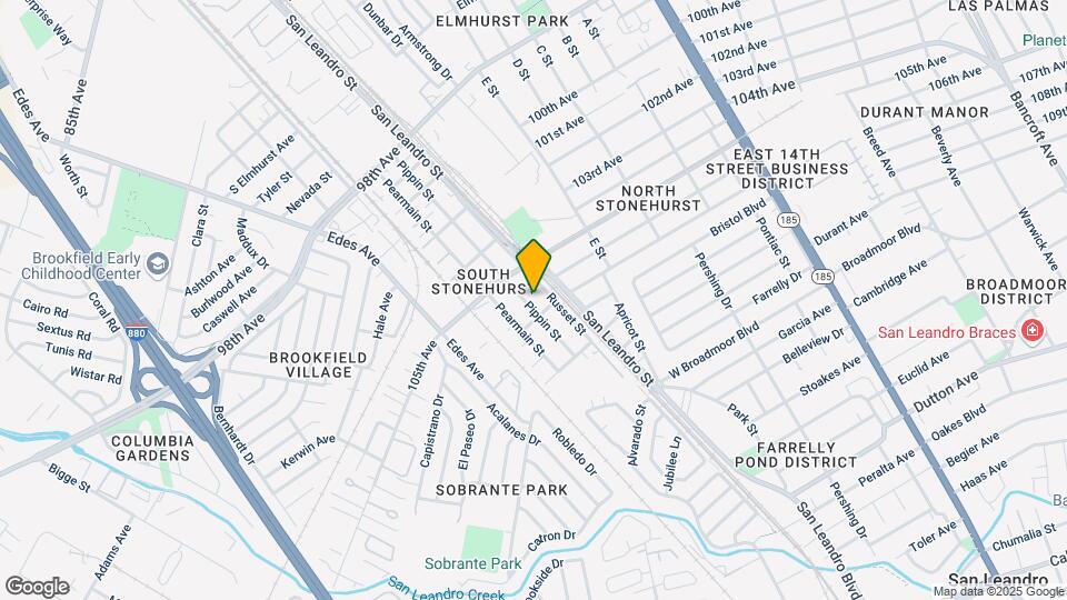 10600 Pippin St Map and Location Details