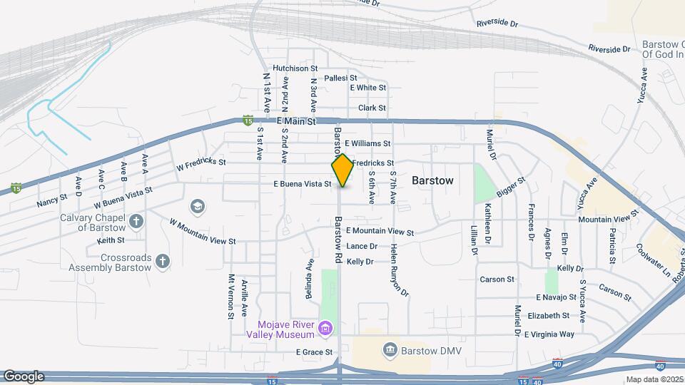 401 Barstow Rd Map and Location Details