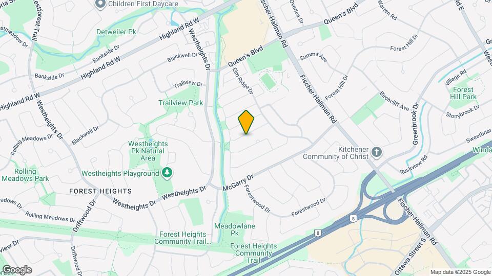 55 Silver Aspen Crescent Map and Location Details