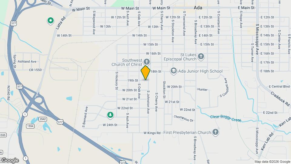 507 W 19th Map and Location Details