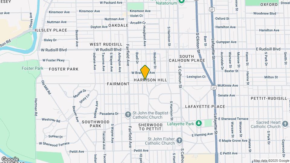 4130 Hoagland Ave Map and Location Details