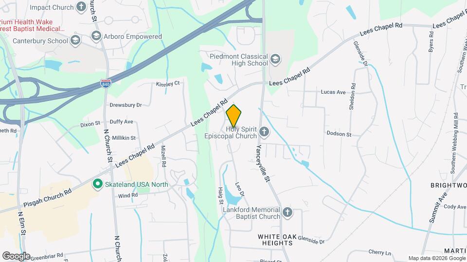218 Heritage Creek Way Map and Location Details