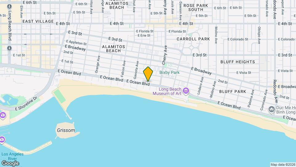 Beach Villa Apartments Map and Location Details