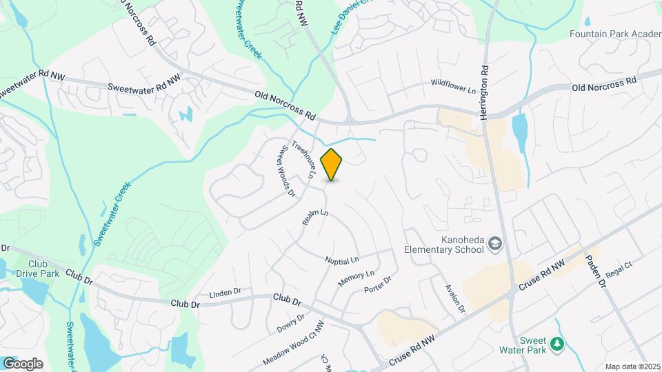 2820 Sweet Oaks Ct Mapa y Detalles de la Ubicación