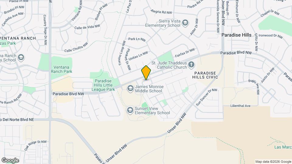 6016 Ermemin Ave NW Map and Location Details