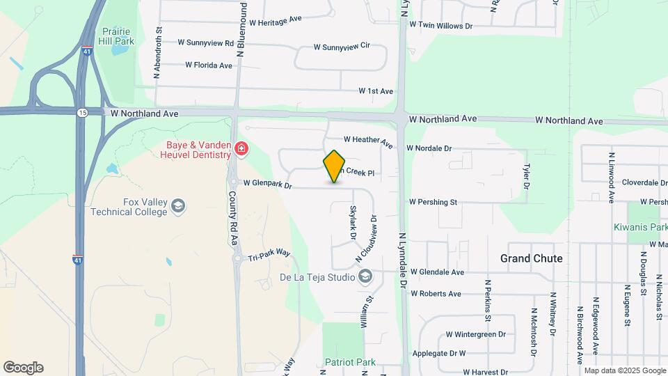 2810 W Glenpark Dr Map and Location Details