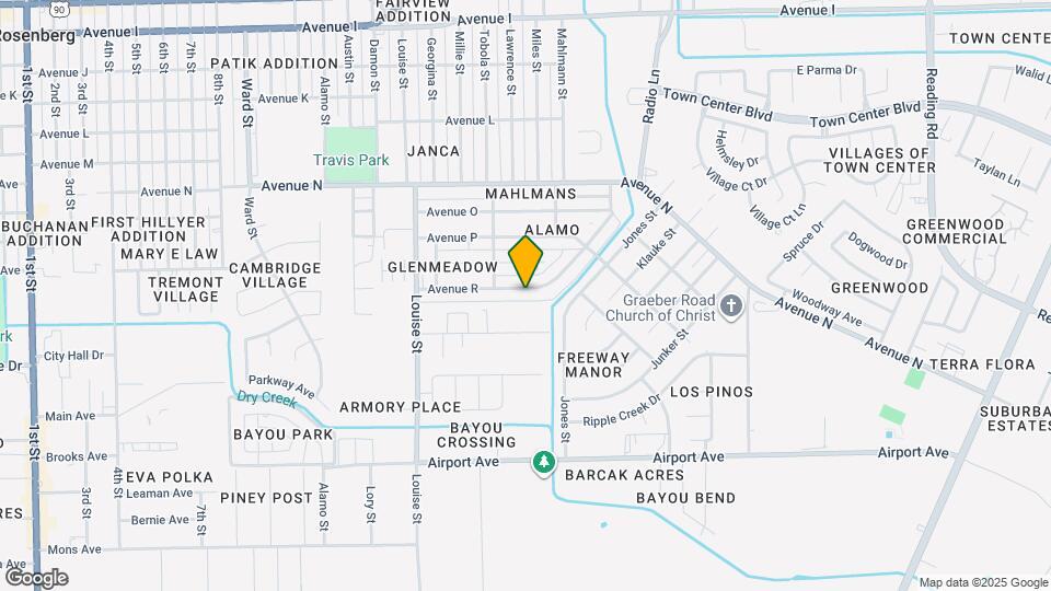 3608 Avenue R Map and Location Details