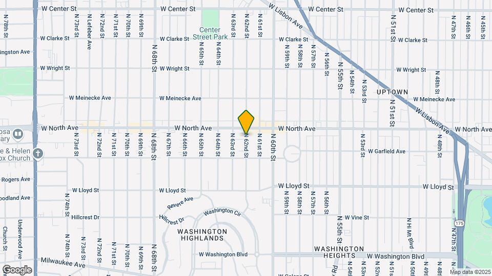 2267 N 62nd St Map and Location Details