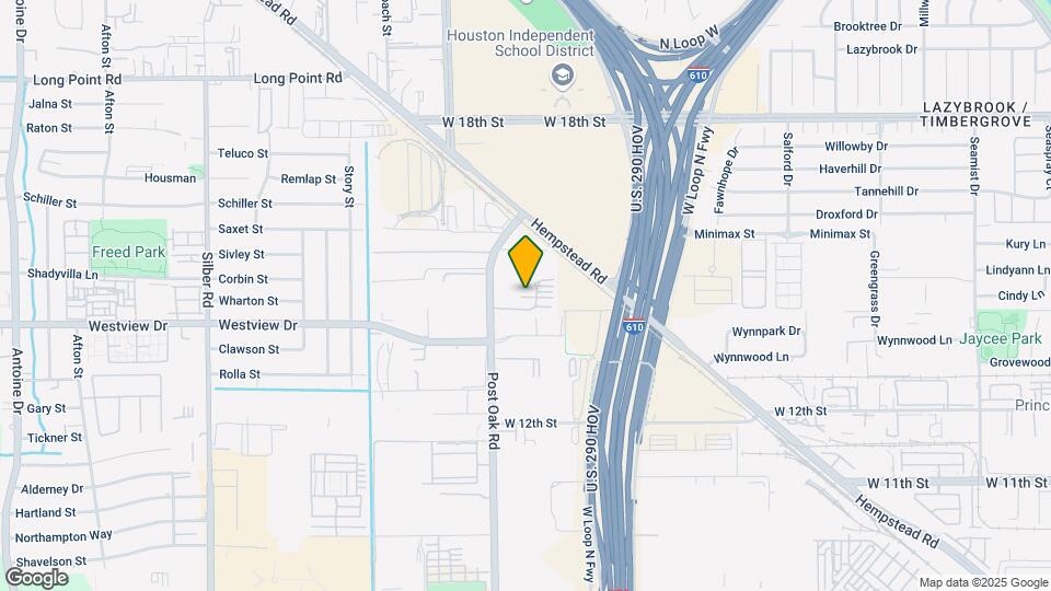 5854 E Post Oak Ln Map and Location Details