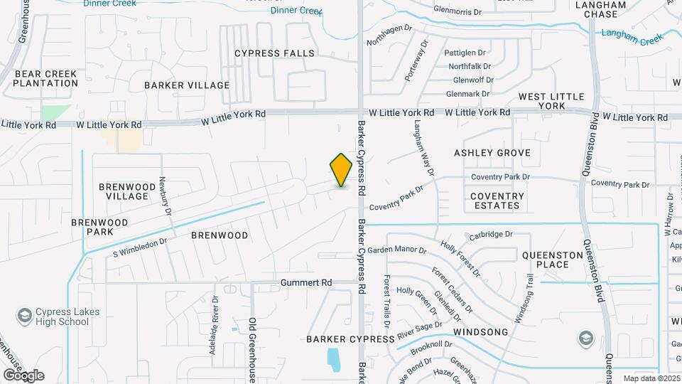 18139 Bethany Manor Ct Map and Location Details