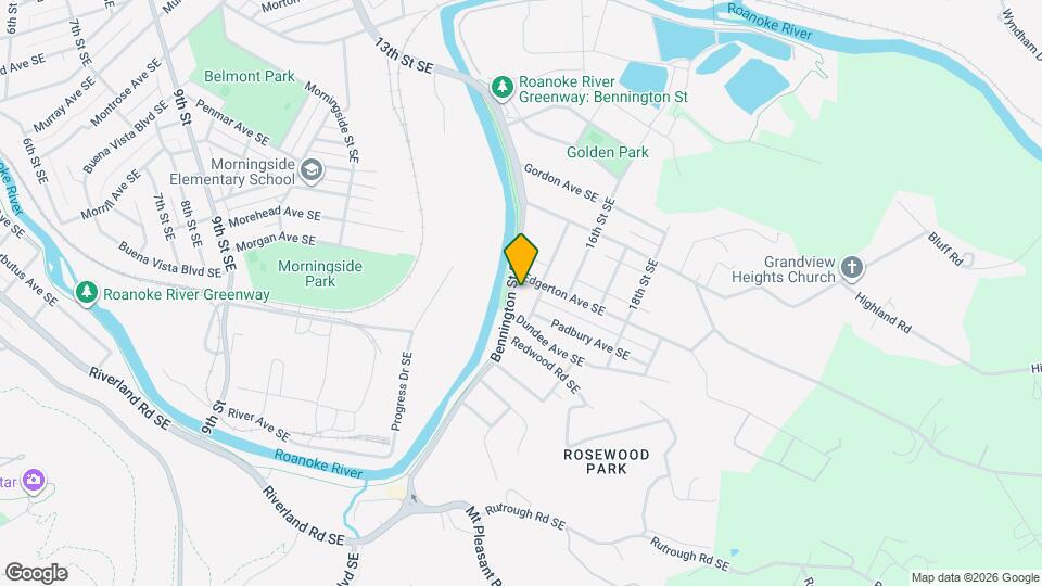 1822 Bennington St SE Mapa y Detalles de la Ubicación