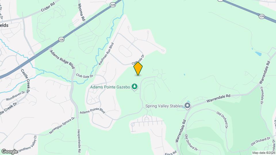 220 Adams Pointe Blvd Map and Location Details